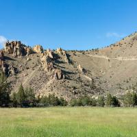 Vue depuis  le Homestead Trail