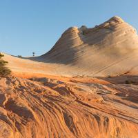White Domes au lever du soleil