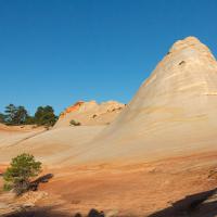 White Domes au lever du soleil